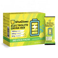 VitaGlows Electrolyte Powder Drink Mix, Sugar Free Lemonade Salt Hydration Powder with Sodium Potassium Magnesium, Keto Electrolytes for Workout, Fasting & Daily Hydration – 30 Pack